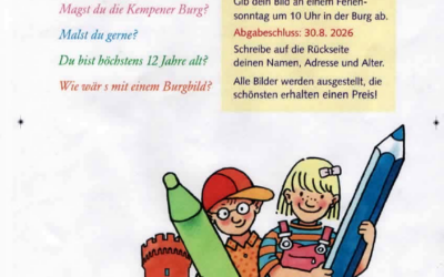 Malwettbewerb: Wir malen unsere Burg